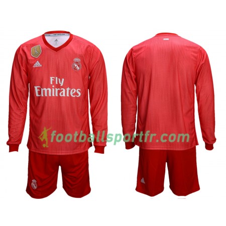 Tenue Real Madrid Enfant Troisieme 2018-2019 Maillot de Foot ML